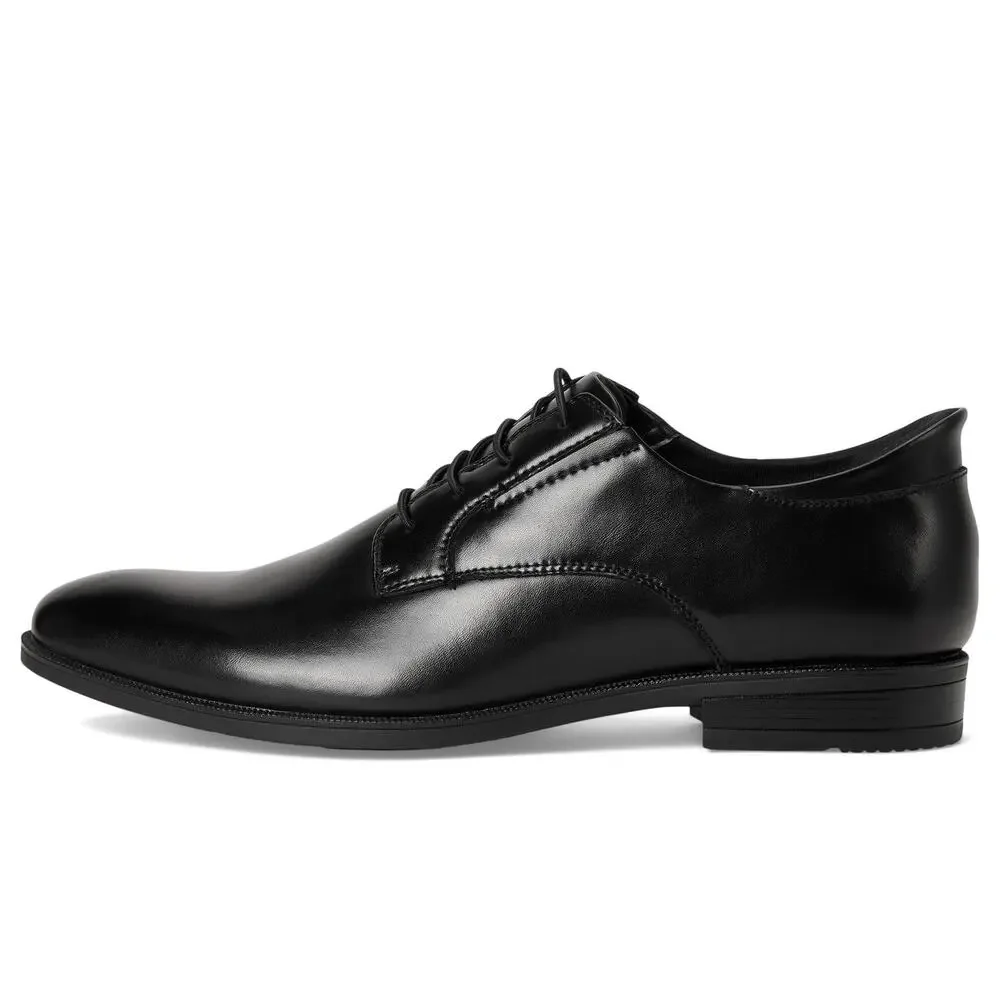 MARC JOSEPH NEW YORK MEN'S BAKER STREET OXFORD -BLACK NAPA LEATHER 8 MEDIUM